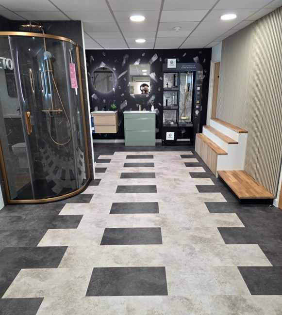 Blue Sky Luxury Bathrooms Tamworth showroom — serving the West Midlands